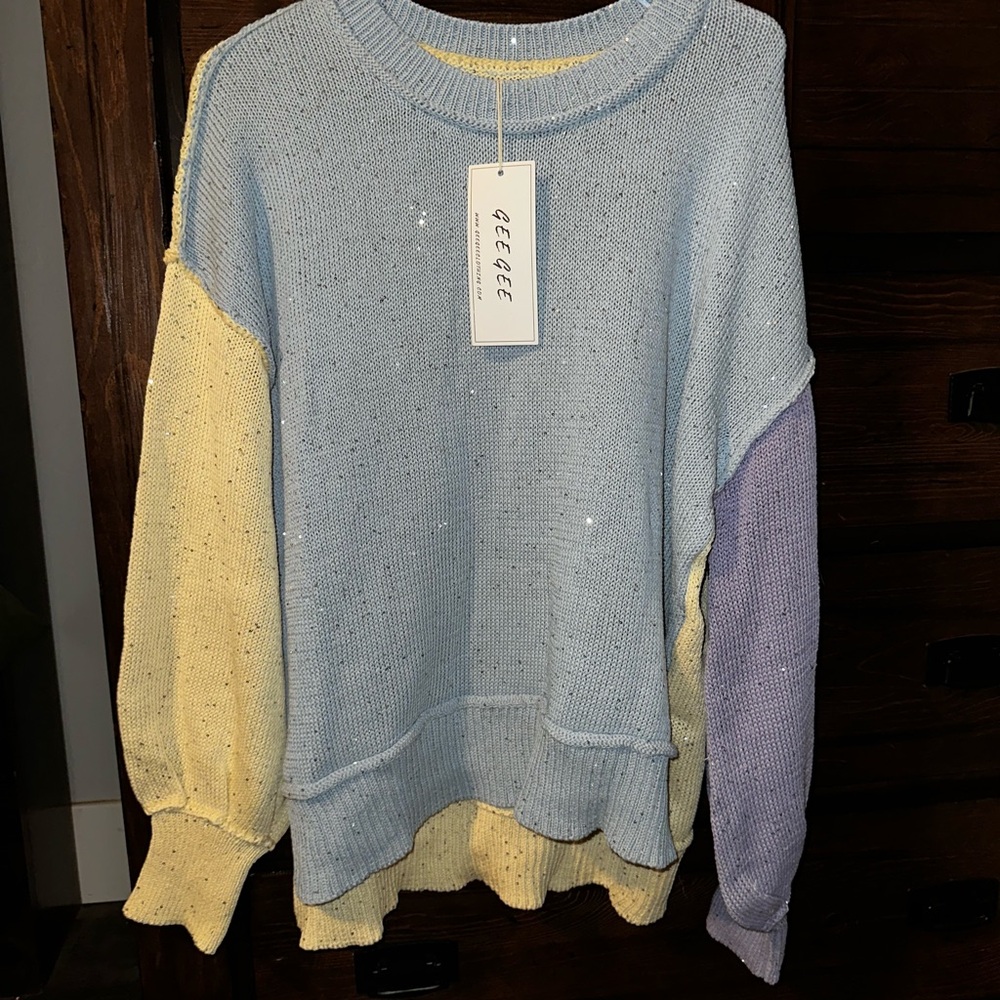 Colorblock Sweater